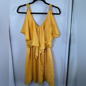 XOXO - yellow dress